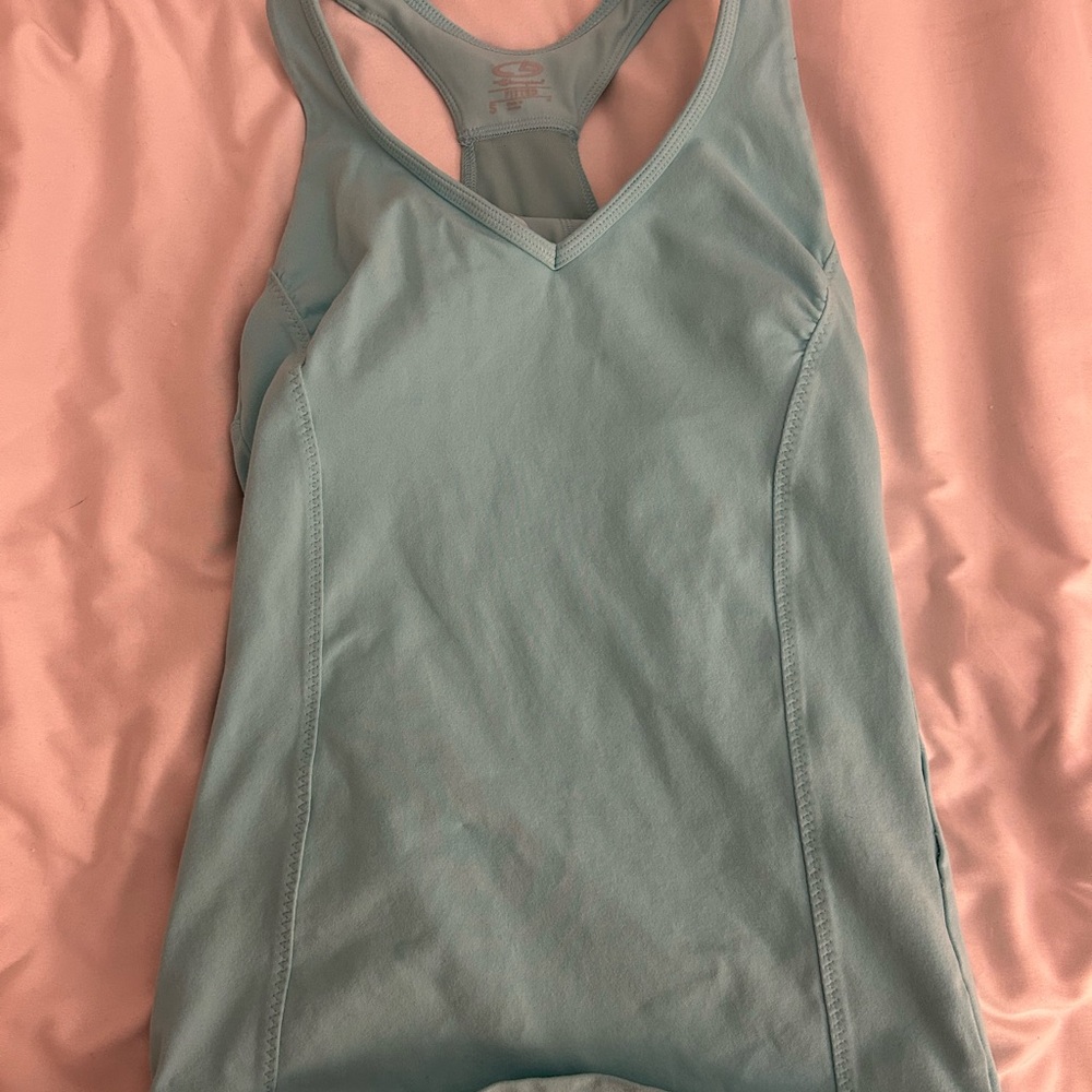 Champion Sky Blue Racerback Tank Top